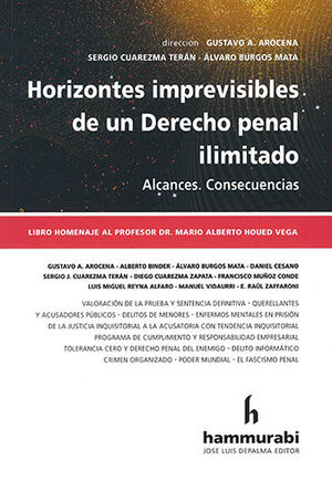 HORIZONTES IMPREVISIBLES DE UN DERECHO PENAL ILIMITADO - 1.ª ED. 2022