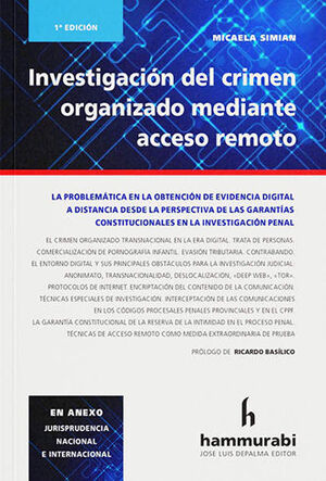 INVESTIGACIÓN DEL CRIMEN ORGANIZADO MEDIANTE ACCESO REMOTO - 1.ª ED. 2023