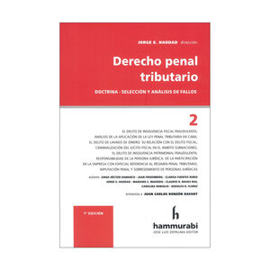 DERECHO PENAL TRIBUTARIO. TOMO 2 - 1.ª ED. 2024