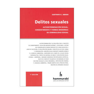 DELITOS SEXUALES - 1.ª ED. 2025