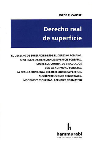 DERECHO REAL DE SUPERFICIE