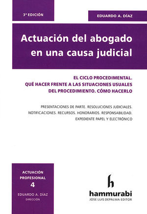 ACTUACIÓN DEL ABOGADO EN UNA CAUSA JUDICIAL