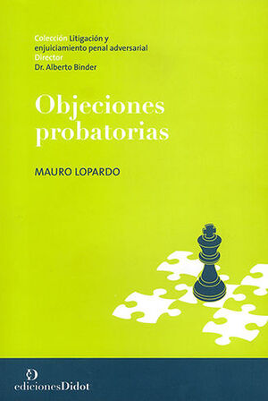 OBJECIONES PROBATORIAS - 1.ª ED. 2023