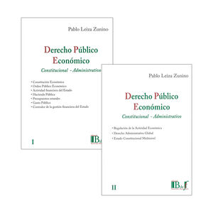 DERECHO PÚBLICO ECONÓMICO (2 TOMOS) - 1.ª ED. 2021