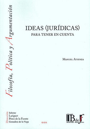 IDEAS (JURÍDICAS) PARA TENER EN CUENTA - 1.ª ED. 2023