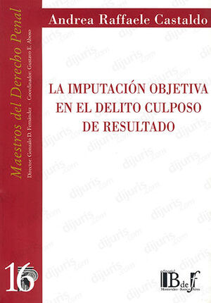 IMPUTACIÓN OBJETIVA EN EL DELITO CULPOSO DE RESULTADO, LA - 1.ª ED. 2004, 1.ª REIMP. 2008