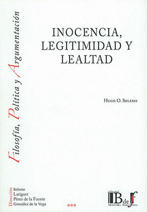 INOCENCIA, LEGITIMIDAD Y LEALTAD