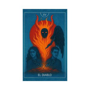 LIBRETA - TAROT ARCANOS MAYORES - EL DIABLO # XV