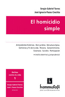 HOMICIDIO SIMPLE, EL