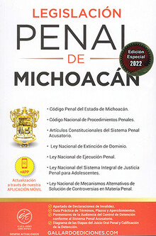 LEGISLACIÓN PENAL DE MICHOACÁN - 7.ª ED. 2024