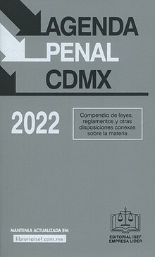 AGENDA PENAL CDMX - 52.ª ED. 2022