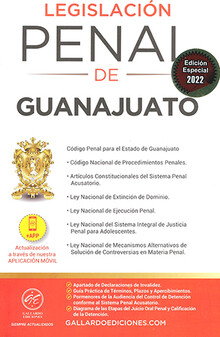 LEGISLACIÓN PENAL DE GUANAJUATO - 6.ª ED. 2025