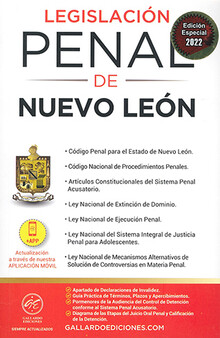 LEGISLACIÓN PENAL DE NUEVO LEÓN - 10.ª ED. 2025