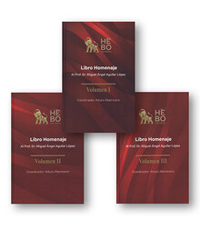 LIBRO HOMENAJE AL PROF. MIGUEL ÁNGEL AGUILAR LÓPEZ - 3 TOMOS (PASTA DURA)