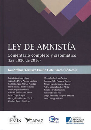 LEY DE AMNISTÍA