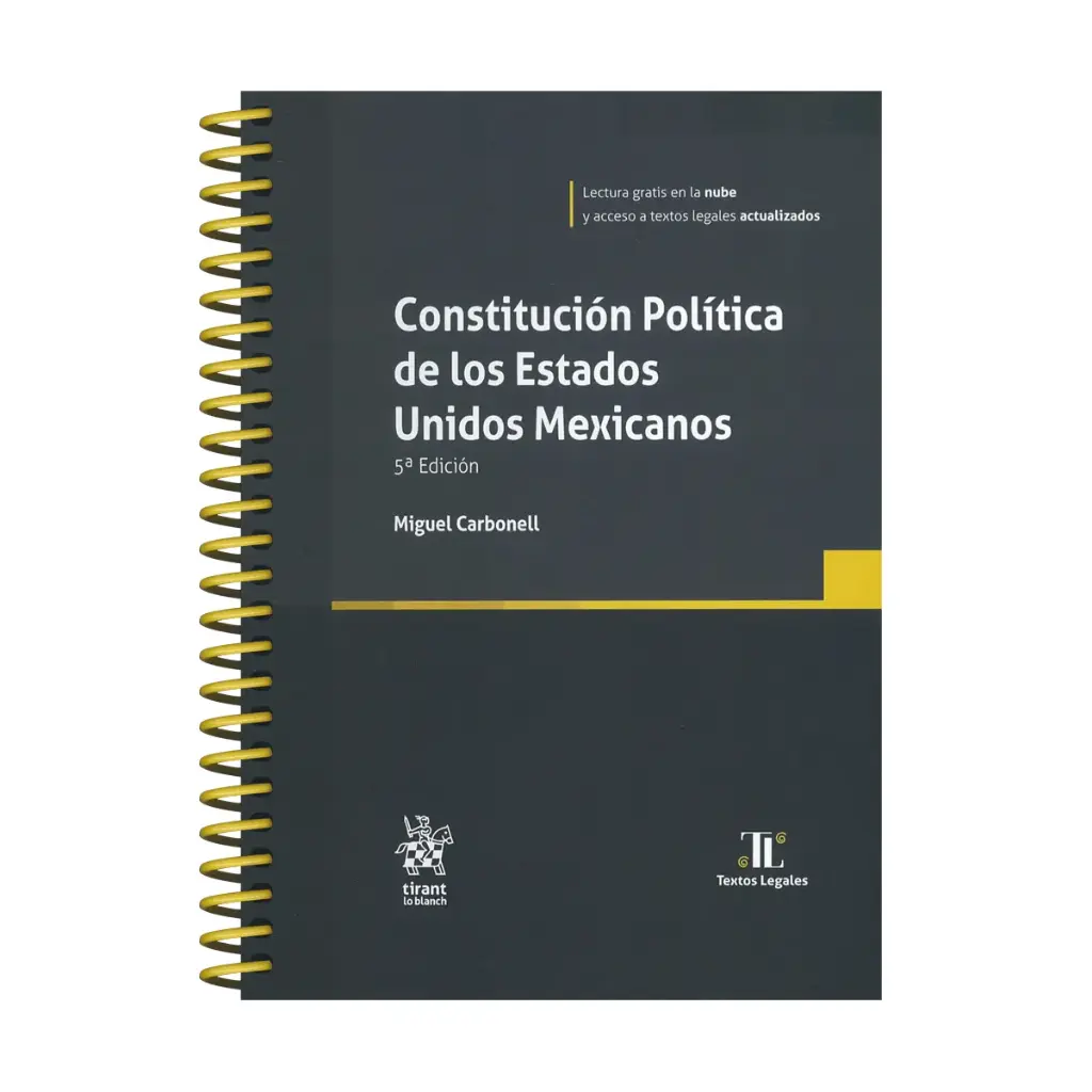 CONSTITUCIÓN POLÍTICA DE LOS ESTADOS UNIDOS MEXICANOS - 5ª ED. 2025 (CON ARILLAS Y PASTA DURA)