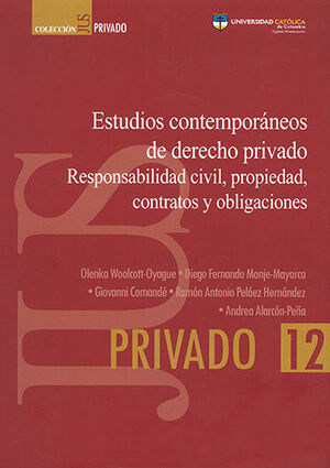 ESTUDIOS CONTEMPORANEOS DE DERECHO PRIVADO