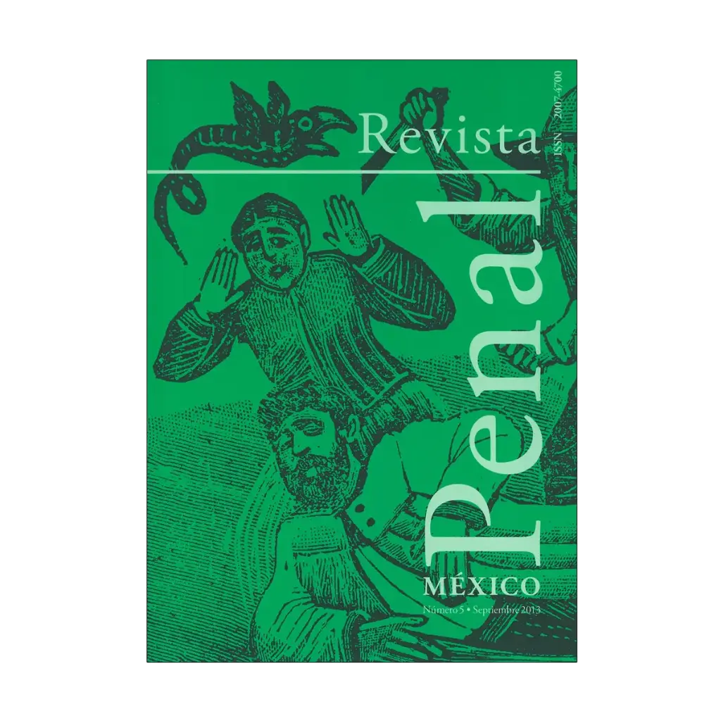 REVISTA PENAL MÉXICO NUM. 05 SEPTIEMBRE 2013