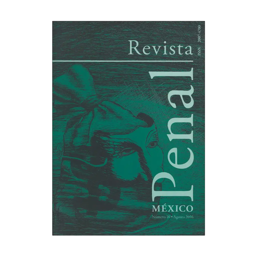 REVISTA PENAL MEXICO NUM. 10 AGOSTO