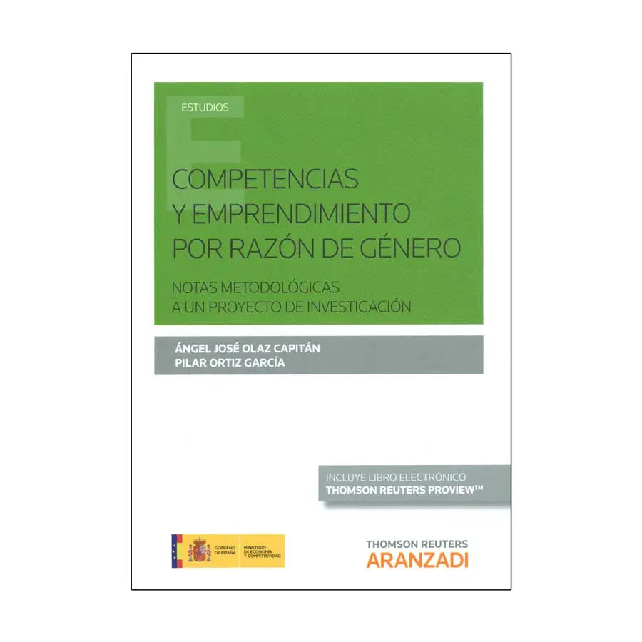 COMPETENCIAS Y EMPRENDIMIENTO POR RAZÓN DE GÉNERO (PAPEL + E-BOOK)