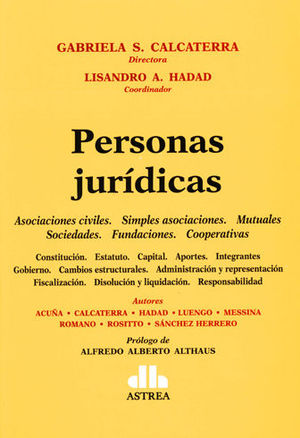 PERSONAS JURÍDICAS