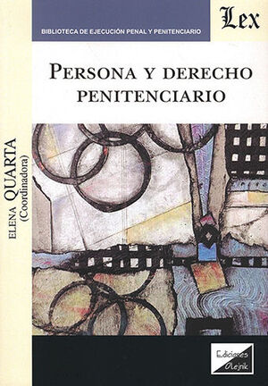 PERSONA Y DERECHO PENITENCIARIO