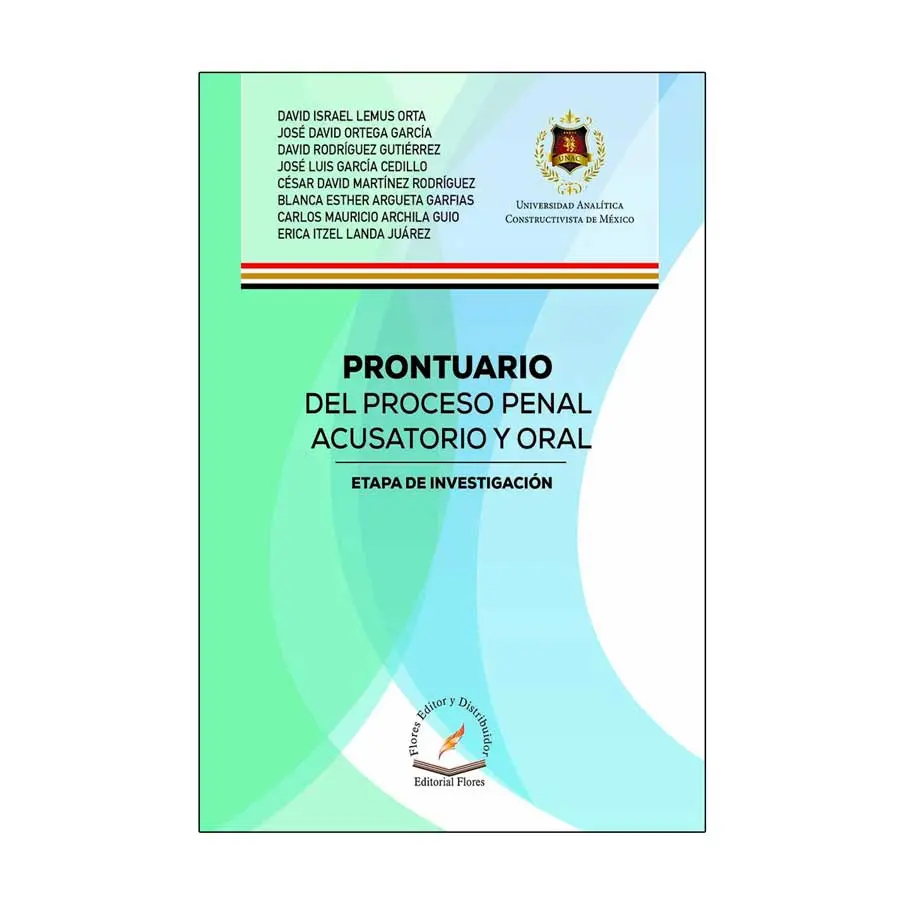 PRONTUARIO DEL PROCESO PENAL ACUSATORIO Y ORAL
