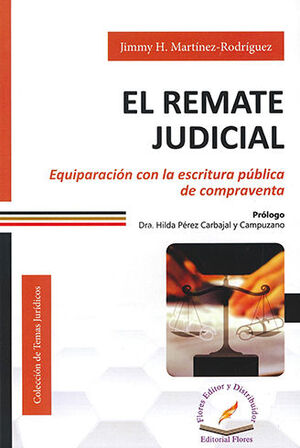 REMATE JUDICIAL, EL