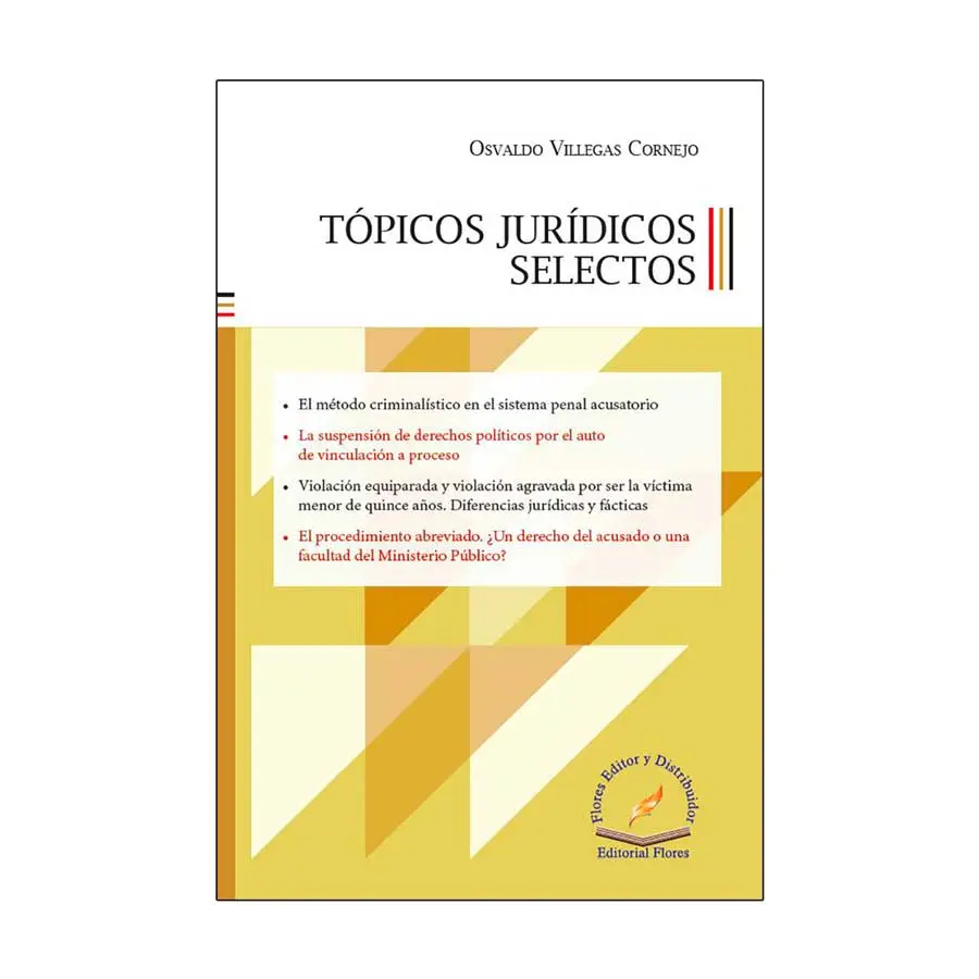 TÓPICOS JURÍDICOS SELECTOS