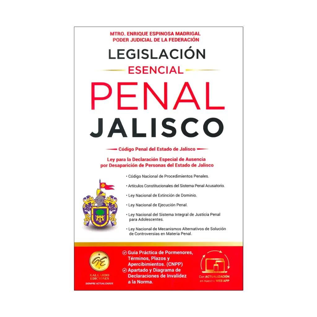 LEGISLACIÓN ESENCIAL PENAL DE JALISCO - 11.ª ED. 2025