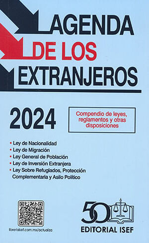 AGENDA DE LOS EXTRANJEROS - 32.ª ED. 2024