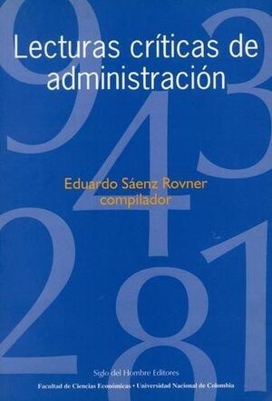 LECTURAS CRÍTICAS DE ADMINISTRACIÓN