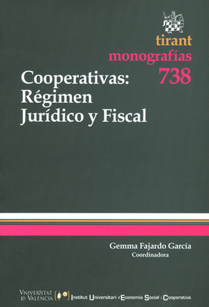COOPERATIVAS - REGIMEN JURIDICO Y FISCAL
