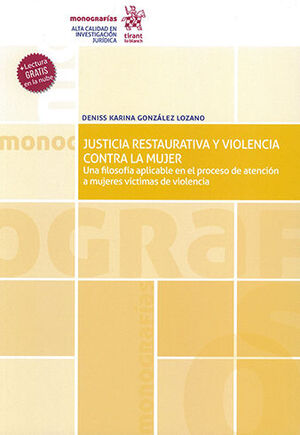 JUSTICIA RESTAURATIVA Y VIOLENCIA CONTRA LA MUJER