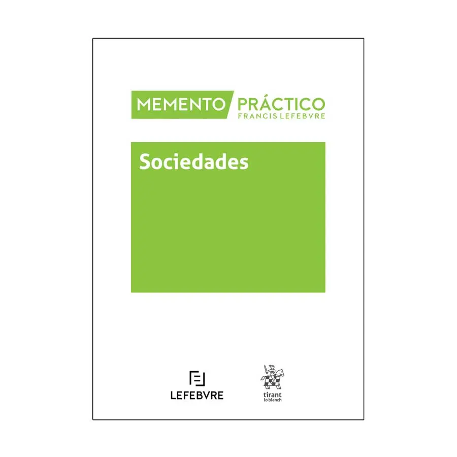 MEMENTO PRÁCTICO SOCIEDADES - 1.ª ED. 2024
