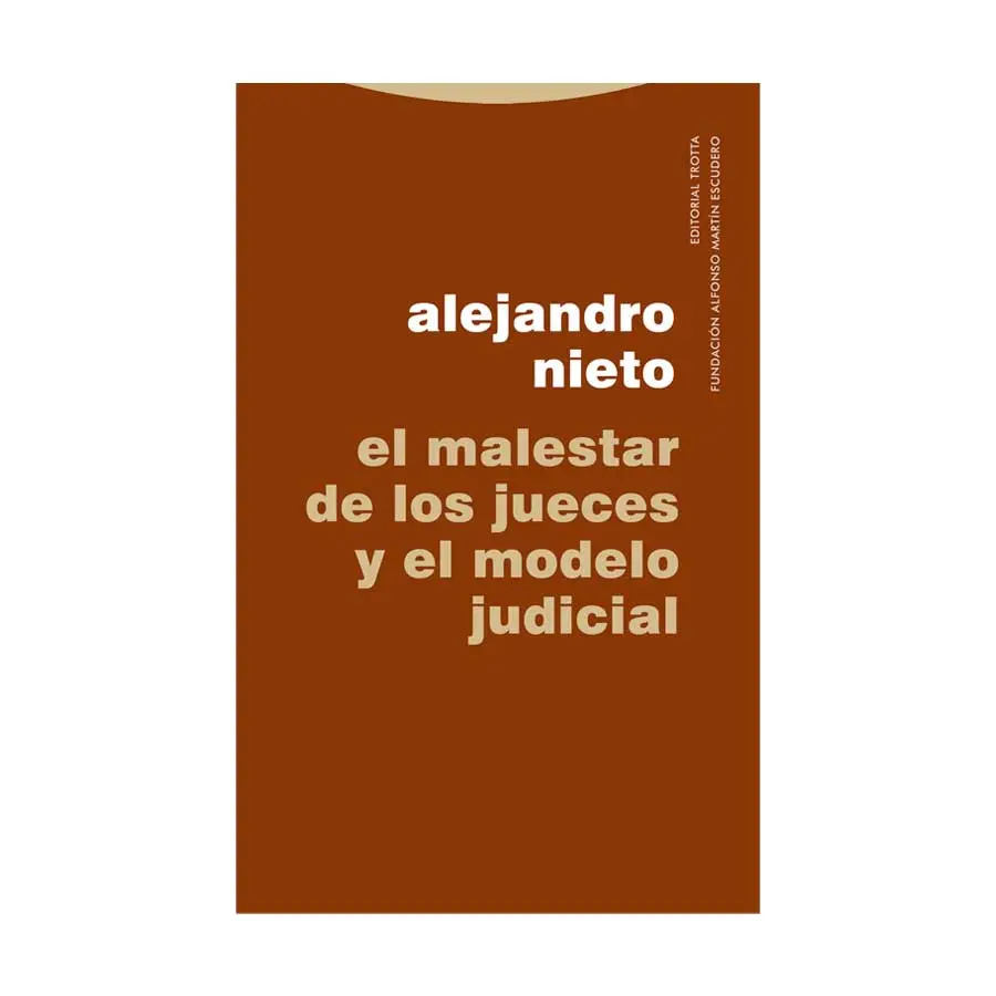 MALESTAR DE LOS JUECES, EL