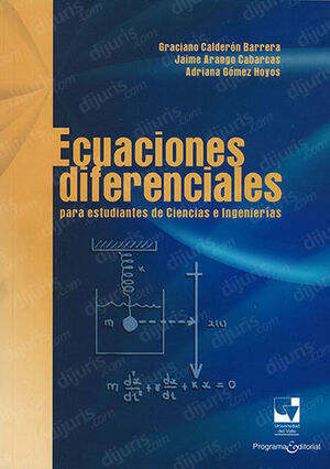 ECUACIONES DIFERENCIALES