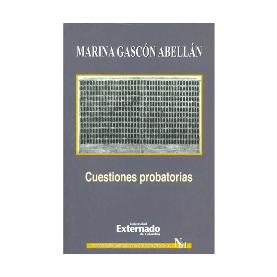 CUESTIONES PROBATORIAS