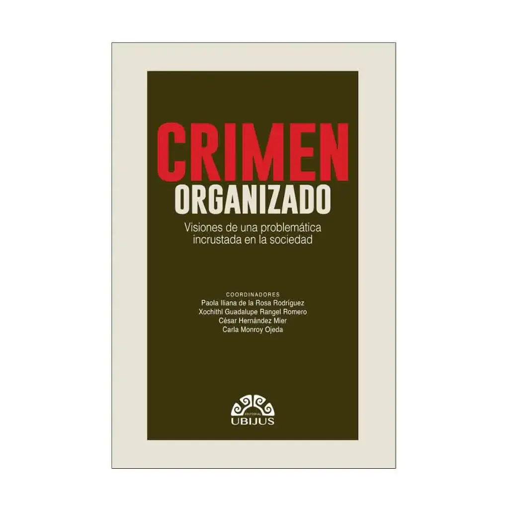 CRIMEN ORGANIZADO - 1.ª ED. 2024