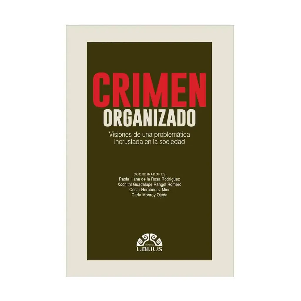 CRIMEN ORGANIZADO - 1.ª ED. 2024