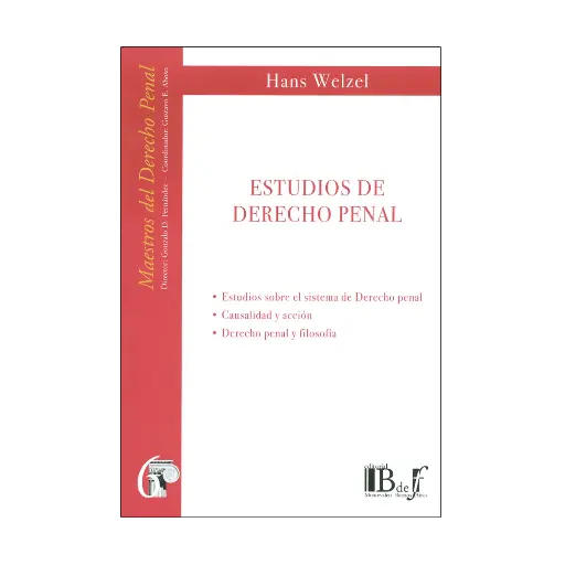 [9789871089048] ESTUDIOS DE DERECHO PENAL - 1.ª ED. 2002, REIMP. 2025