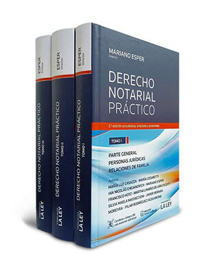 [9789870346623] DERECHO NOTARIAL PRÁCTICO (3 TOMOS) - 2.ª ED. 2023