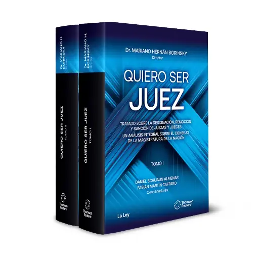 [9789870348856] QUIERO SER JUEZ  (2 TOMOS) - 1.ª ED. 2025