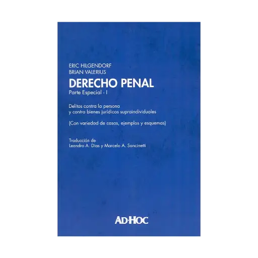 [9789877452365] DERECHO PENAL (PARTE ESPECIAL) TOMO I  - 1.ª ED. 2022