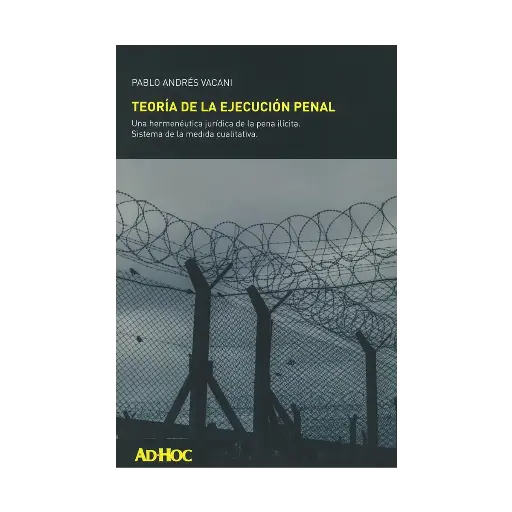[9789877452945] TEORÍA DE LA EJECUCIÓN PENAL - 1.ª ED. 2024