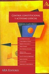 [9786124077340] CONTROL CONSTITUCIONAL Y ACTIVISMO JUDICIAL