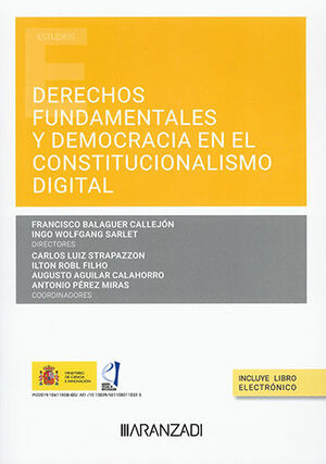 [9788411258241] DERECHOS FUNDAMENTALES Y DEMOCRACIA EN EL CONSTITUCIONALISMO DIGITAL - 1.ª ED. 2023