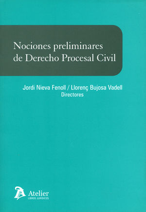 [9788415690801] NOCIONES PRELIMINARES DE DERECHO PROCESAL CIVIL