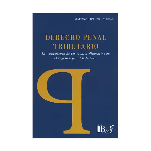 [9789915650920] DERECHO PENAL TRIBUTARIO - 1ª ED. 2023