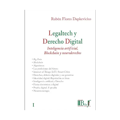 [9789915684062] LEGALTECH Y DERECHO DIGITAL - 1.ª ED. 2024 - TOMO 1